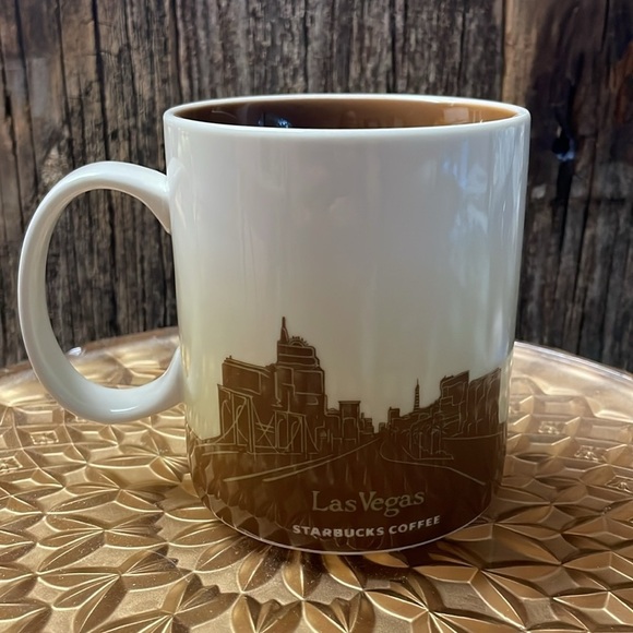 Starbucks | Las Vegas | Nevada | Global Icon | 2012 | Mug | 16 oz | Brown/Cream - Picture 3 of 8